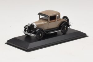 Ford Model A Standard Coupe Beige Minichamps 1:43 400082102 Metal — billede 2 af 4