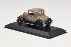 Ford Model A Standard Coupe Beige Minichamps 1:43 400082102 Metal — billede 3 af 4