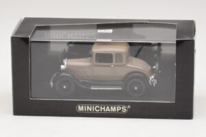 Ford Model A Standard Coupe Beige Minichamps 1:43 400082102 Metal — billede 4 af 4