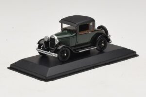 Ford Model A Standard Coupe Mørkegrøn Minichamps 1:43 400082101 Metal — billede 2 af 4