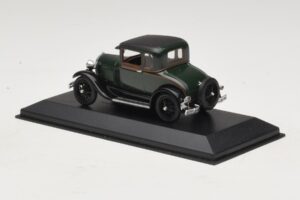 Ford Model A Standard Coupe Mørkegrøn Minichamps 1:43 400082101 Metal — billede 3 af 4
