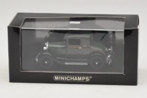 Ford Model A Standard Coupe Mørkegrøn Minichamps 1:43 400082101 Metal — billede 4 af 4