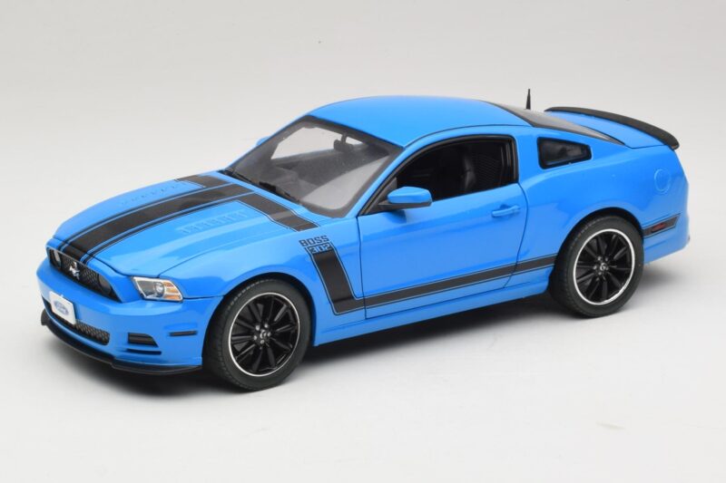 Ford Mustang Boss 302 S197 Blå Shelby Collectibles 1:18 25414S Metal
