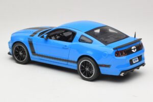 Ford Mustang Boss 302 S197 Blå Shelby Collectibles 1:18 25414S Metal — billede 7 af 8
