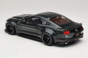 Ford Mustang Liberty Walk Grøn GT Spirit 1:18 GT838 Resin — billede 5 af 6