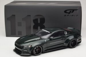 Ford Mustang Liberty Walk Grøn GT Spirit 1:18 GT838 Resin — billede 6 af 6