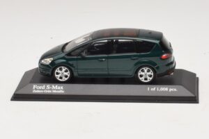 Ford S-Max Grøn Metallic Minichamps 1:43 400085401 Metal — billede 3 af 4