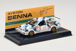Ford Sierra RS Cosworth #1 A. Senna Rally Test 1986 Minichamps 1:43 540864399 Metal — billede 2 af 4