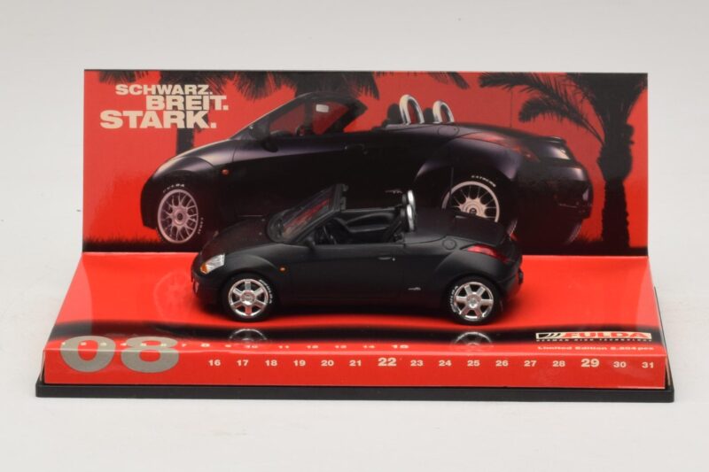 Ford StreetKa Fulda Sort Mat Minichamps 1:43 Ford StreetKa Fulda Sort Mat Minichamps 1:43 436086432 Metal