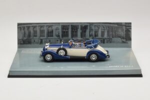 Horch 853 Cabriolet Blå Minichamps 1:43 436012032 Metal