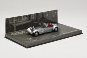 Horch 855 Special Roadster Sølv Sort Minichamps 1:43 436014204 Metal — billede 2 af 5