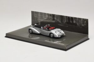 Horch 855 Special Roadster Sølv Sort Minichamps 1:43 436014204 Metal — billede 3 af 5