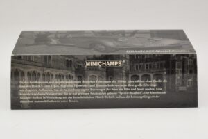 Horch 855 Special Roadster Sølv Blå Minichamps 1:43 436014202 Metal — billede 4 af 5
