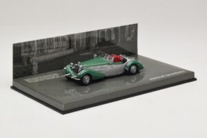 Horch 855 Special Roadster Sølv Grøn Minichamps 1:43 436014205 Metal — billede 2 af 5