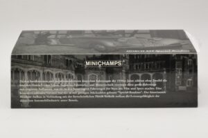 Horch 855 Special Roadster Sølv Grøn Minichamps 1:43 436014205 Metal — billede 4 af 5