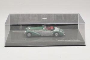 Horch 855 Special Roadster Sølv Grøn Minichamps 1:43 436014205 Metal — billede 5 af 5