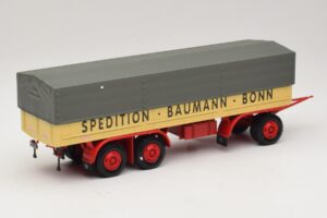 Kassbohrer Ladvogn Baumann Bonn Minichamps 1:43 439161097 Metal — billede 2 af 6