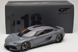 Koenigsegg Gemera Grå GT Spirit 1:18 GT374 Resin — billede 5 af 5
