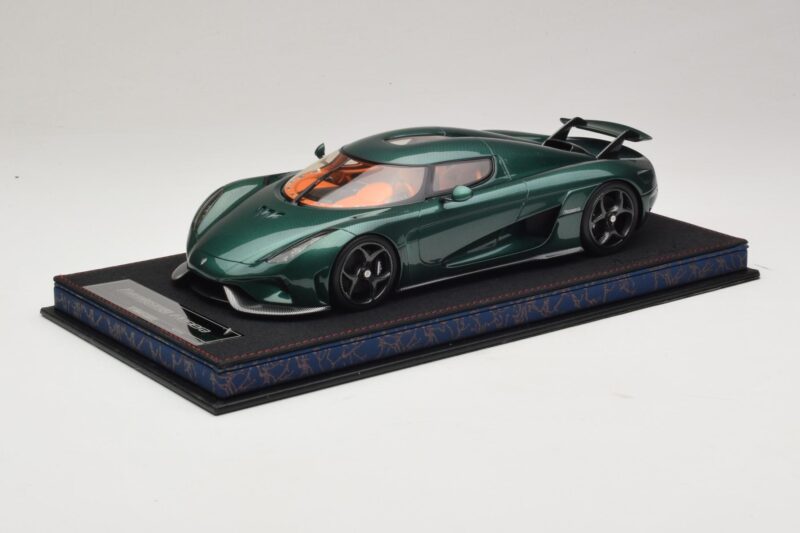 Koenigsegg Regera Grøn Tonet Karbon FrontiArt 1:18 AS010-110 Resin