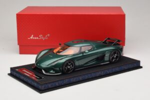 Koenigsegg Regera Grøn Tonet Karbon FrontiArt 1:18 AS010-110 Resin — billede 6 af 7