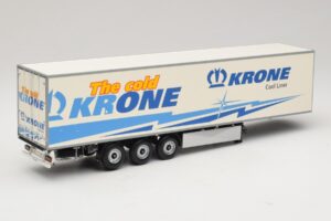 Krone Cooliner Ledet Bokstrailer Minichamps 1:43 439911040 Metal — billede 2 af 6