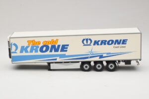 Krone Cooliner Ledet Bokstrailer Minichamps 1:43 439911040 Metal — billede 3 af 6