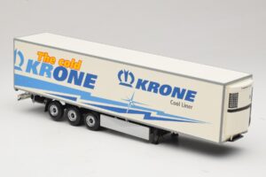 Krone Cooliner Ledet Bokstrailer Minichamps 1:43 439911040 Metal — billede 4 af 6