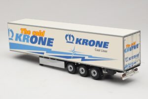 Krone Cooliner Ledet Bokstrailer Minichamps 1:43 439911040 Metal — billede 5 af 6