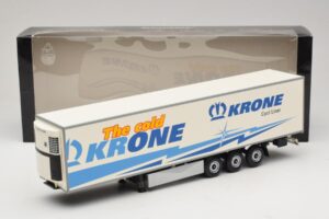 Krone Cooliner Ledet Bokstrailer Minichamps 1:43 439911040 Metal — billede 6 af 6