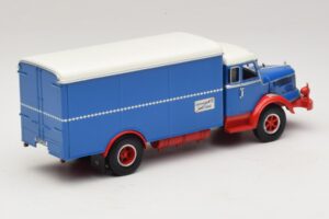 Krupp Titan Kassevogn Blå Rød Minichamps 1:43 439069040 Metal — billede 2 af 6