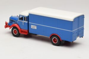Krupp Titan Kassevogn Blå Rød Minichamps 1:43 439069040 Metal — billede 5 af 6