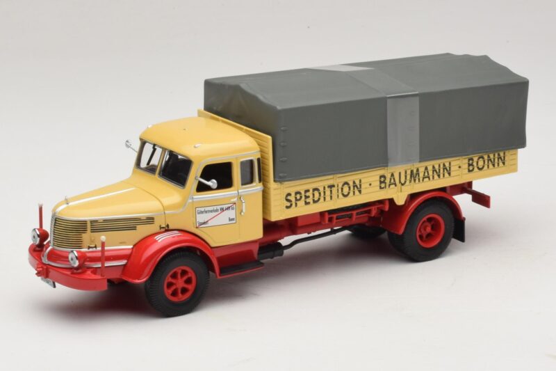Krupp Titan Ladvogn Baumann Bonn Minichamps 1:43 439069025 Metal