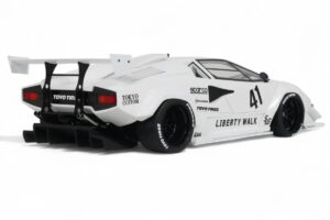 Lamborghini Countach LB-Works Hvid GT Spirit 1:18 Z356-WH Resin — billede 2 af 5