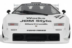 Lamborghini Countach LB-Works Hvid GT Spirit 1:18 Z356-WH Resin — billede 4 af 5