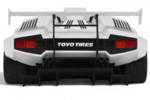 Lamborghini Countach LB-Works Hvid GT Spirit 1:18 Z356-WH Resin — billede 5 af 5
