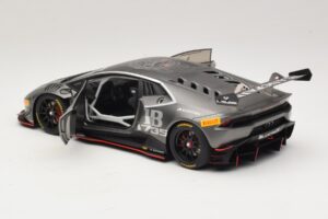 Lamborghini Huracan LP620-2 Super Trofeo #63 Mørkegrå 2016 AUTOart 1:18 81559 Komposit — billede 5 af 8