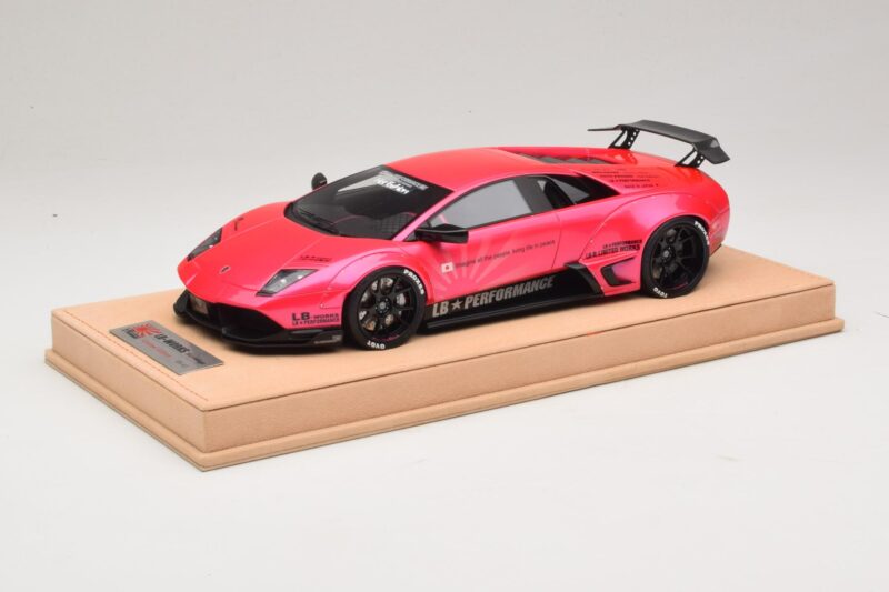 Lamborghini Murcielago Liberty Walk Glansfuld Pink AB Models 1:18 REMC044 Resin