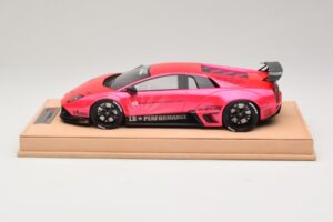 Lamborghini Murcielago Liberty Walk Glansfuld Pink AB Models 1:18 REMC044 Resin — billede 3 af 7