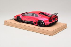 Lamborghini Murcielago Liberty Walk Glansfuld Pink AB Models 1:18 REMC044 Resin — billede 5 af 7