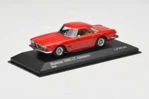 Maserati 5000 GT Allemano Rød Minichamps 1:43 437123321 Metal — billede 2 af 4