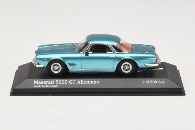 Maserati 5000 GT Allemano Verde Metallizzato Minichamps 1:43 437123320 Metal