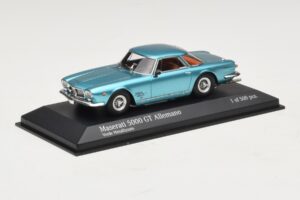 Maserati 5000 GT Allemano Verde Metallizzato Minichamps 1:43 437123320 Metal — billede 2 af 4
