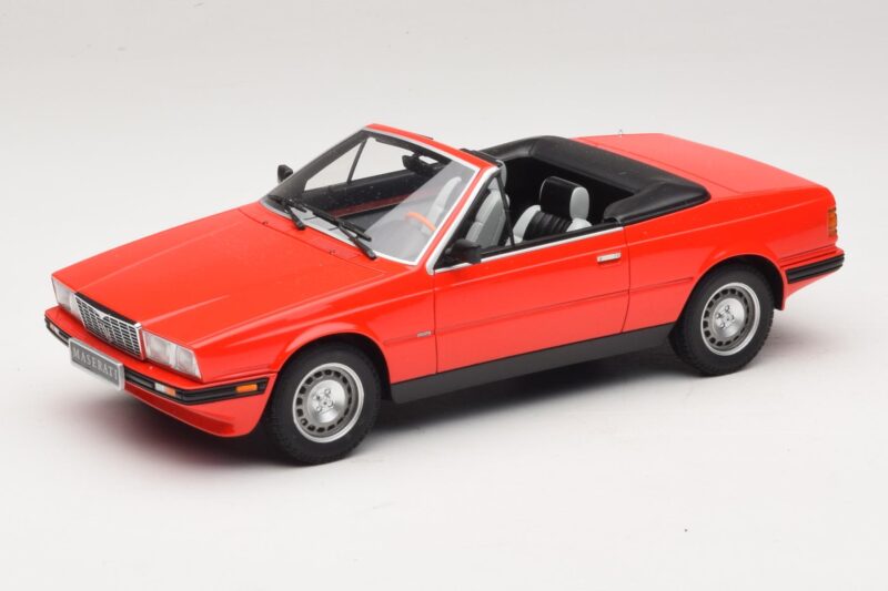 Maserati Biturbo Spyder Rød Minichamps 1:18 107123530 Resin