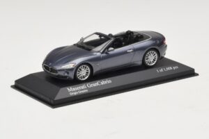 Maserati GranCabrio Grå Metallic Minichamps 1:43 400123931 Metal — billede 2 af 4