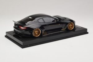 Maserati GranTurismo Liberty Walk Sort med Guldfælge AB Models 1:18 MAS-LB08-C Resin — billede 2 af 7
