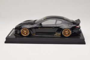 Maserati GranTurismo Liberty Walk Sort med Guldfælge AB Models 1:18 MAS-LB08-C Resin — billede 3 af 7