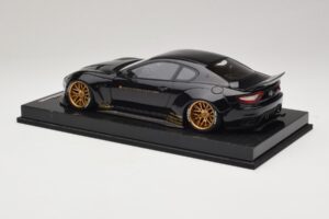 Maserati GranTurismo Liberty Walk Sort med Guldfælge AB Models 1:18 MAS-LB08-C Resin — billede 5 af 7