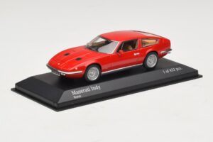 Maserati Indy Rød Minichamps 1:43 437123120 Metal — billede 2 af 4