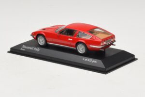 Maserati Indy Rød Minichamps 1:43 437123120 Metal — billede 3 af 4