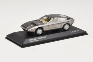 Maserati Khamsin Grey Metallic Minichamps 1:43 437123220 Metal — billede 2 af 4